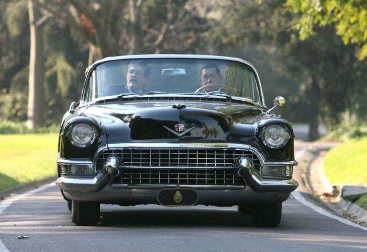 El Cadillac que adquirió Perón fue utilizado por Hugo Chávez, Carlos Menem, Raúl Alfonsin y Arturo Frondisi.