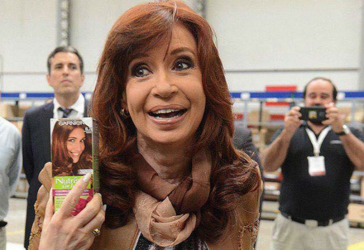 La expresidenta y actual senadora Cristina Fernández de Kirchner.