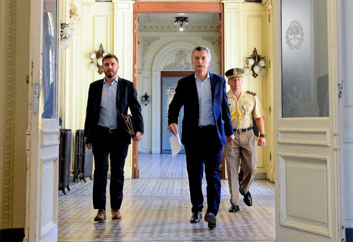 El presidente Mauricio Macri encabezó hoy una nueva reunión de Gabinete.