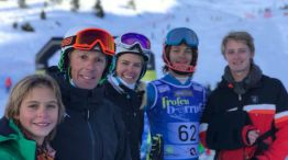 El hijo de Valeria Mazza y Alejandro Gravier, campeón de esquí en Andorra