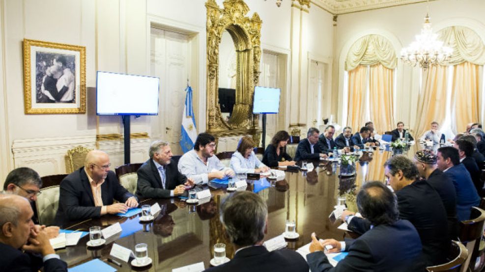 Macri reunión Gabinete_20180130