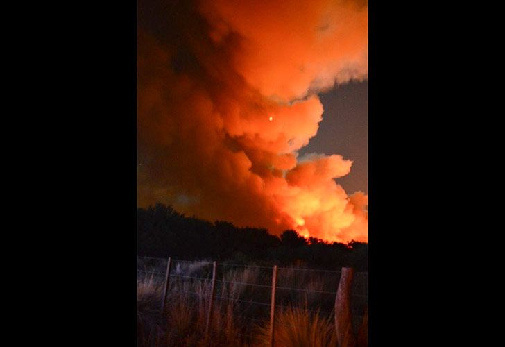 Incendios forestales quemaron ya más de 600.000 hectáreas en La Pampa y alrededor de 4.000 en Sierra de la ventana