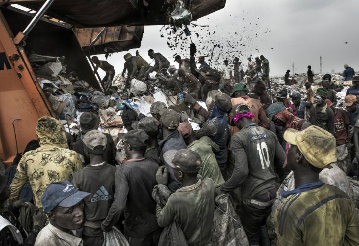 Lagos (Nigeria) tiene 21 millones de habitantes, pero solo produce dos millones de toneladas anuales de basura. La razón: los nigerianos apenas tiran comida.