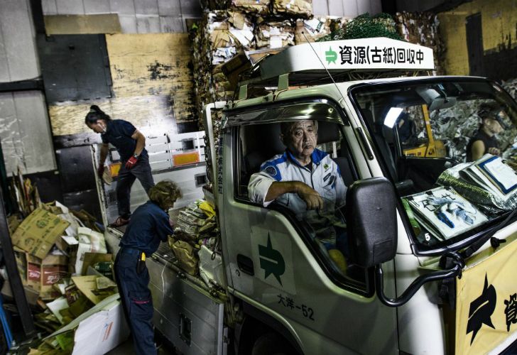 Tokio es la tercera ciudad del mundo, después de Nueva York y México, que más basura produce.