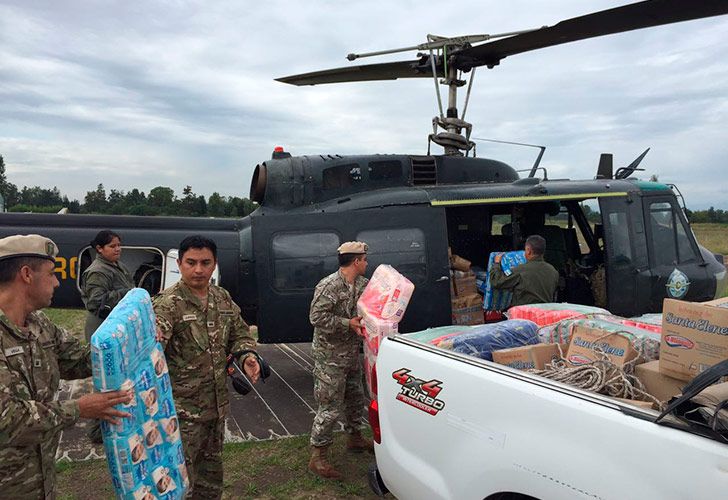 Salta: Más de 10.000 personas evacuadas por un fuerte temporal.