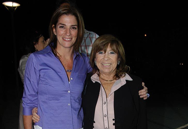 Débora Pérez Volpin junto a su colega, Fanny Mandelbaum