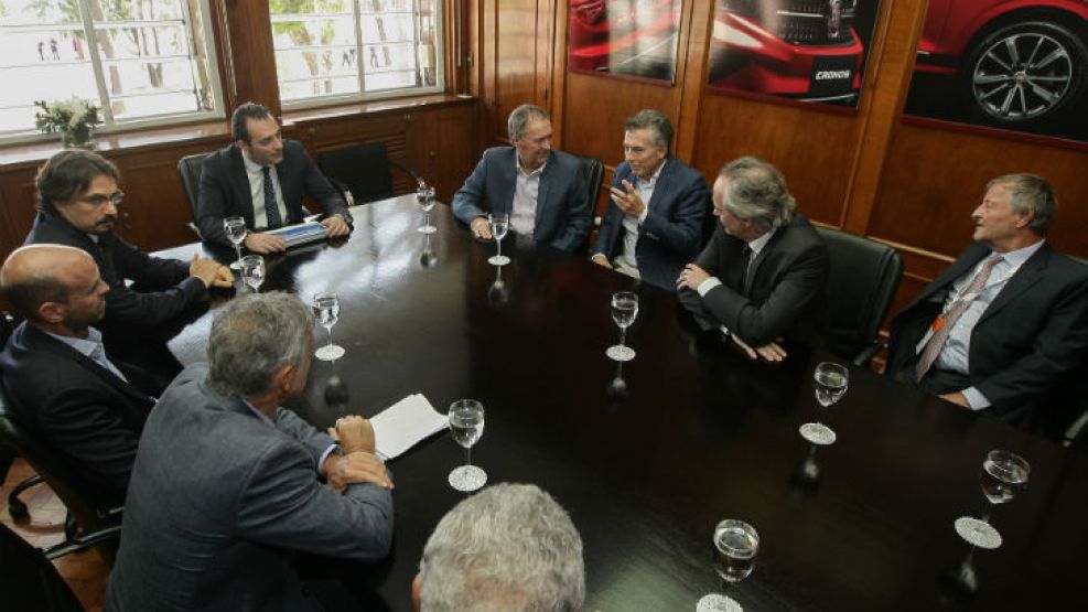Macri visitó la planta de Fiat en Ferreyra