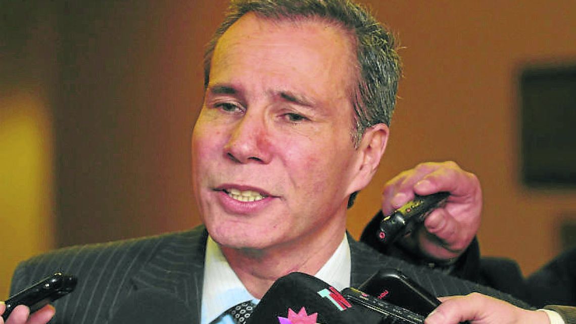Late prosecutor Alberto Nisman.