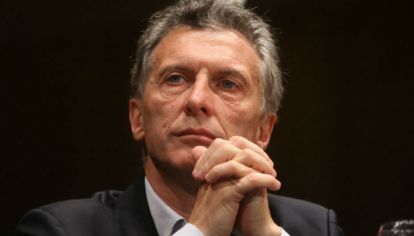 El presidente Mauricio Macri.