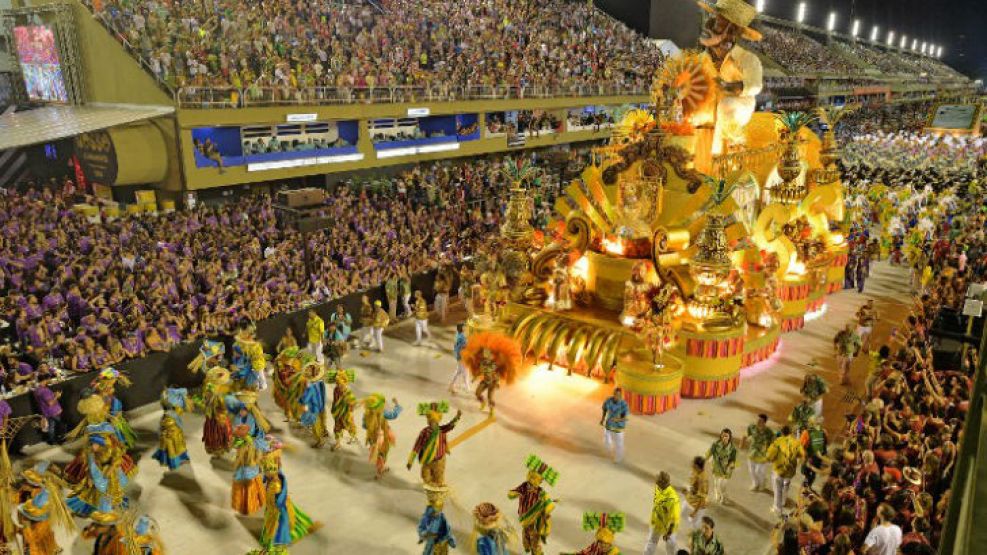 El carnaval de Río de Janeiro.