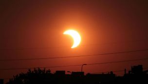 Eclipse parcial Sol