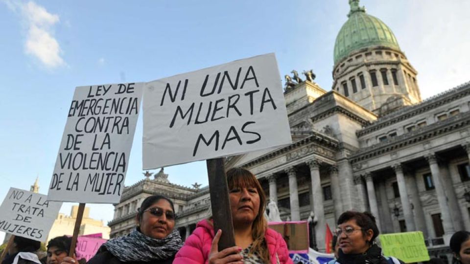 Doscientas noventa y dos mujeres, una cada 30 horas, fueron asesinadas en Argentina durante 2017.