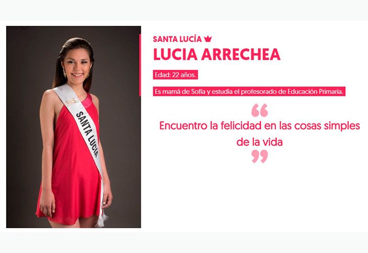 Lucia Arrechea, 22 años. Estudia el profesorado de Educación Primaria.