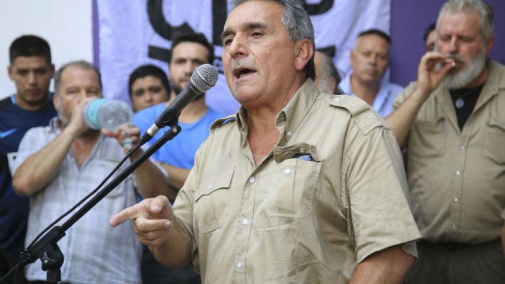 Juan Carlos Schmid, una de las cabezas del triunvirato dela CGT.