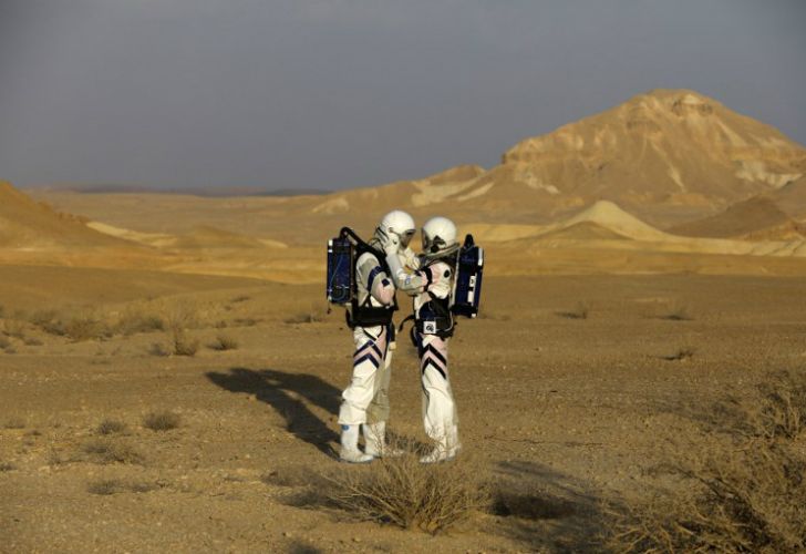 Misión a Marte simulada en desierto del Neguev.