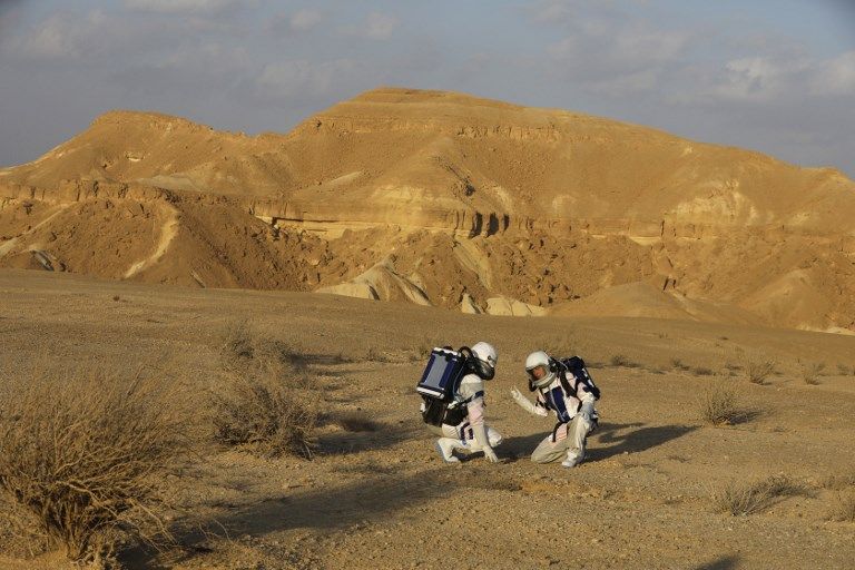 Misión a Marte simulada en desierto del Neguev.