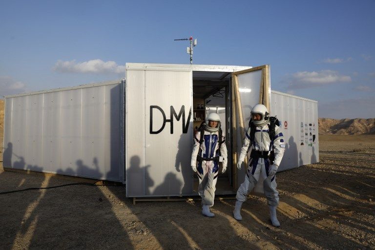 Misión a Marte simulada en desierto del Neguev.