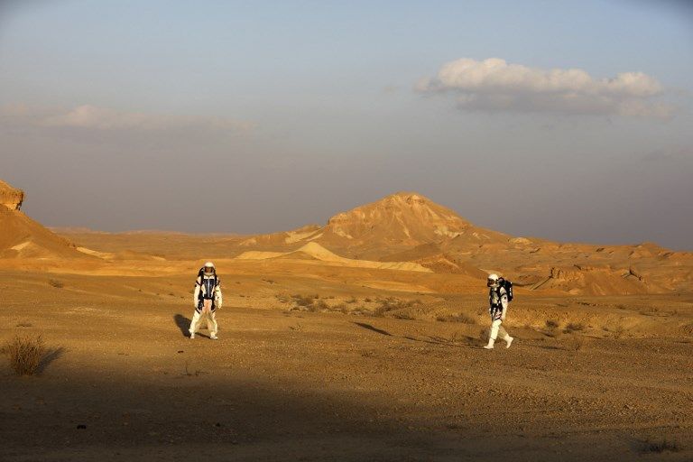 Misión a Marte simulada en desierto del Neguev.