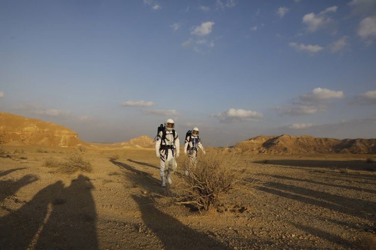 Misión a Marte simulada en desierto del Neguev.