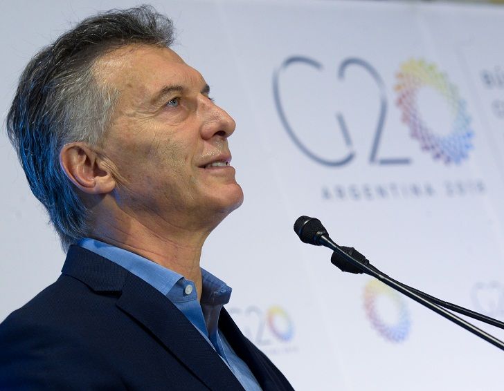 El presidente encabezó el acto de G20