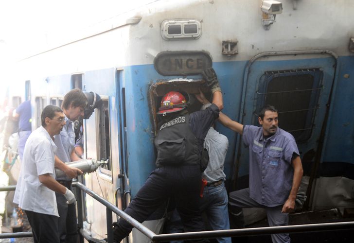 El de Once es el tercer accidente ferroviario más grave de la Argentina.