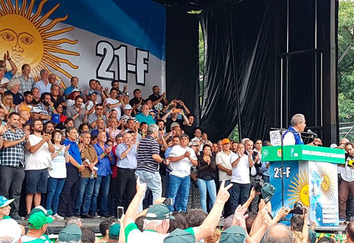 Marcha de la CGT, 21 de Febrero 2018