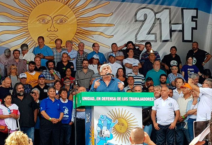 Marcha de la CGT, 21 de Febrero 2018