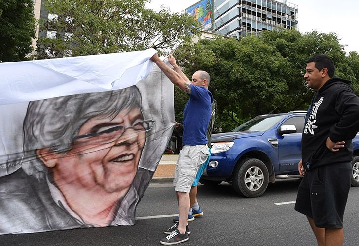 Hugo Moyano convocó la manifestación para este miércoles. 