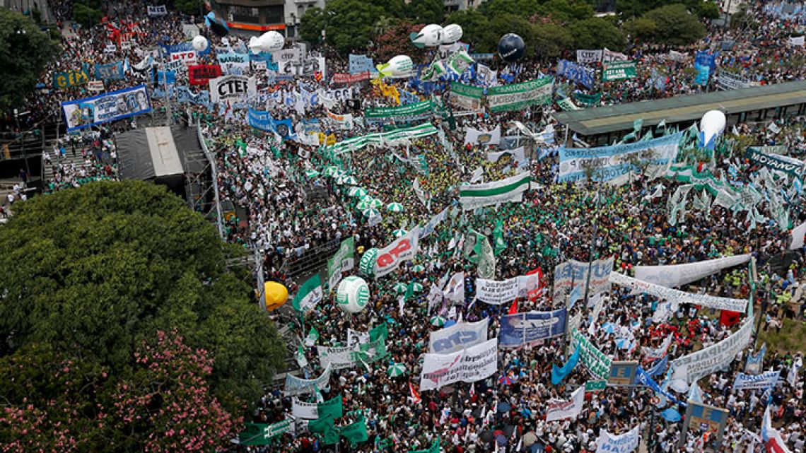 Tens of thousands of people protested against the government’s austerity measures in the capital. Some estimates put the crowd at close to 150,000.