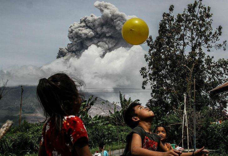 El Sinabung es uno de los volcanes más activos de Indonesia desde 2010.