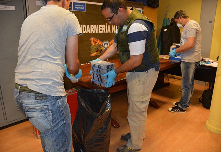 Gendarmeria incautó embarque de drgora