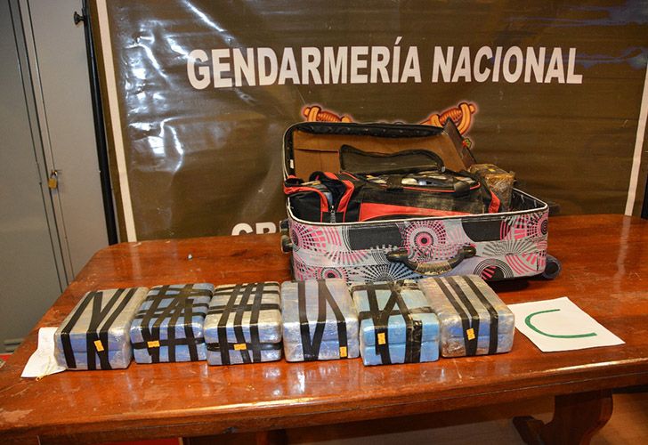 Gendarmeria incautó embarque de drgora