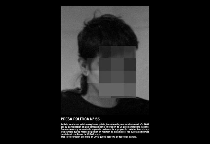 Censuraron la obra´Presos Políticos´, del artista Santiago Sierra, compuesta por una serie de retratos de personas que fueron encarceladas en España