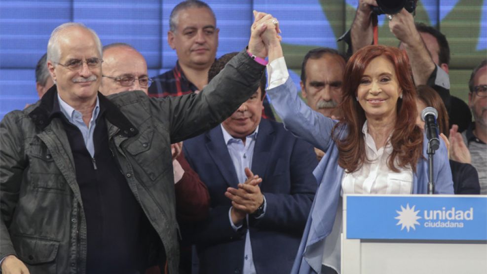 Jorge Taiana con Cristina Fernández de Kirchner