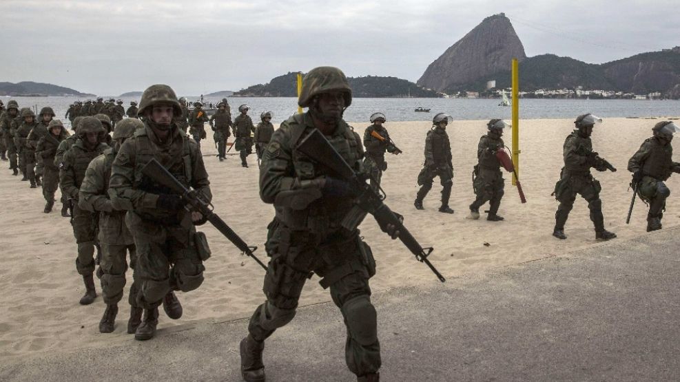 Río militarizado agencias