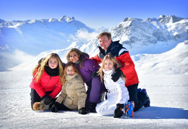 Los Orange pasan sus vacaciones invernales en Austria.