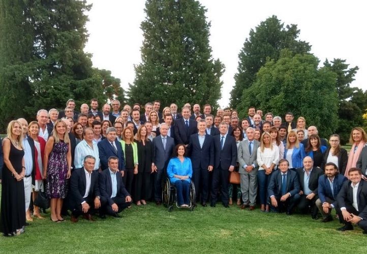 Legisladores nacionales de Cambiemos se reunieron con el Presidente en Olivos para trabajar la agenda parlamentaria del 2018.