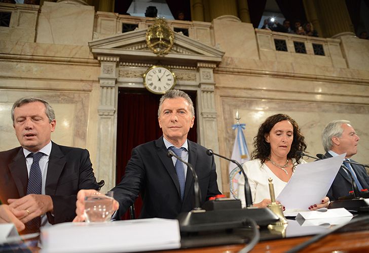 Apertura de sesiones ordinarias en el Congreso de la Nación.