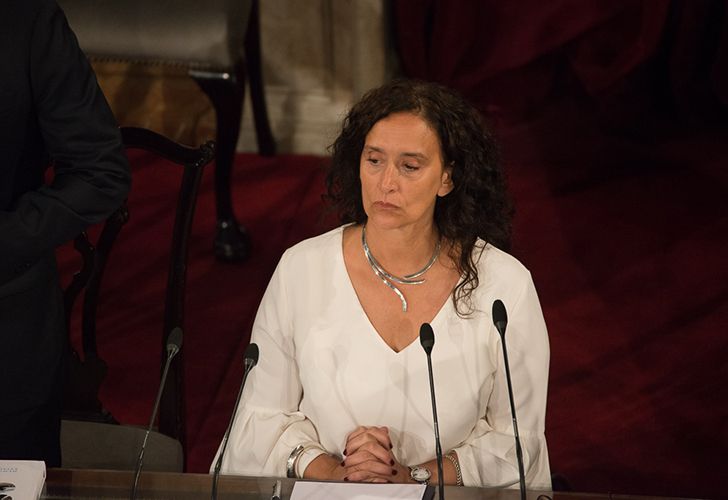 La vicepresidenta Gabriela Michetti.