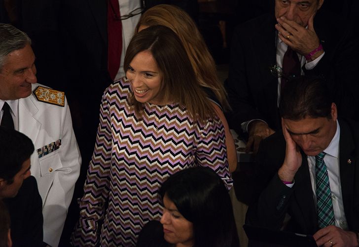 La gobernadora bonaerense María Eugenia Vidal. 