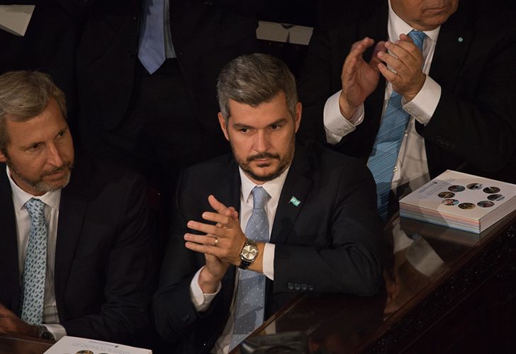 El jefe de Gabinete, Marcos Peña.