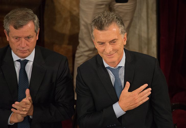 Mauricio Macri en el Congreso.