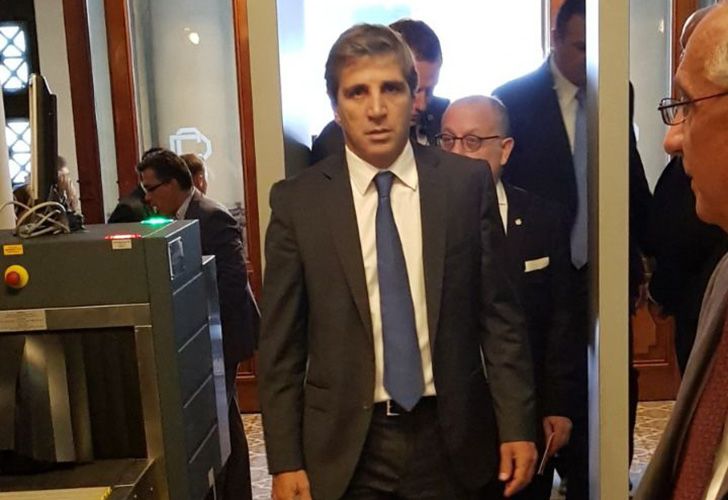 El ministro de Finanzas, Luis Caputo.