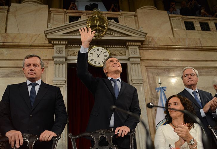 El Presidente inauguró las sesiones ordinarias en el Congreso de la Nación.