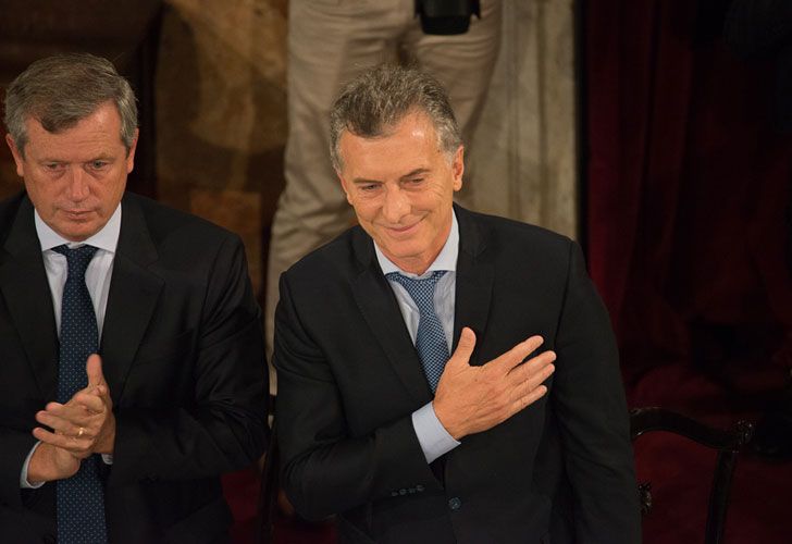 Mauricio Macri en el Congreso