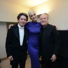 Gustavo Dudamel Katy Perry y Enrique Diemecke (Director General Artístico y de Producción del Teatro Colón) (c) Juan José Bruzza