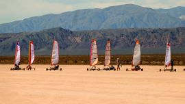 Carro a Vela - Pampa El Leoncito 01