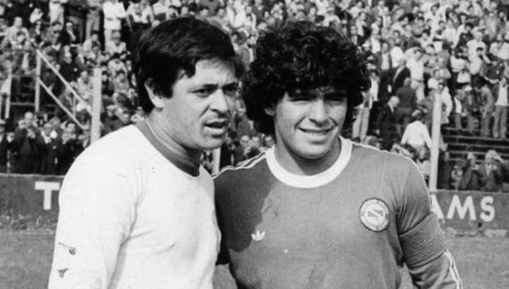 Diego Maradona y René Houseman
