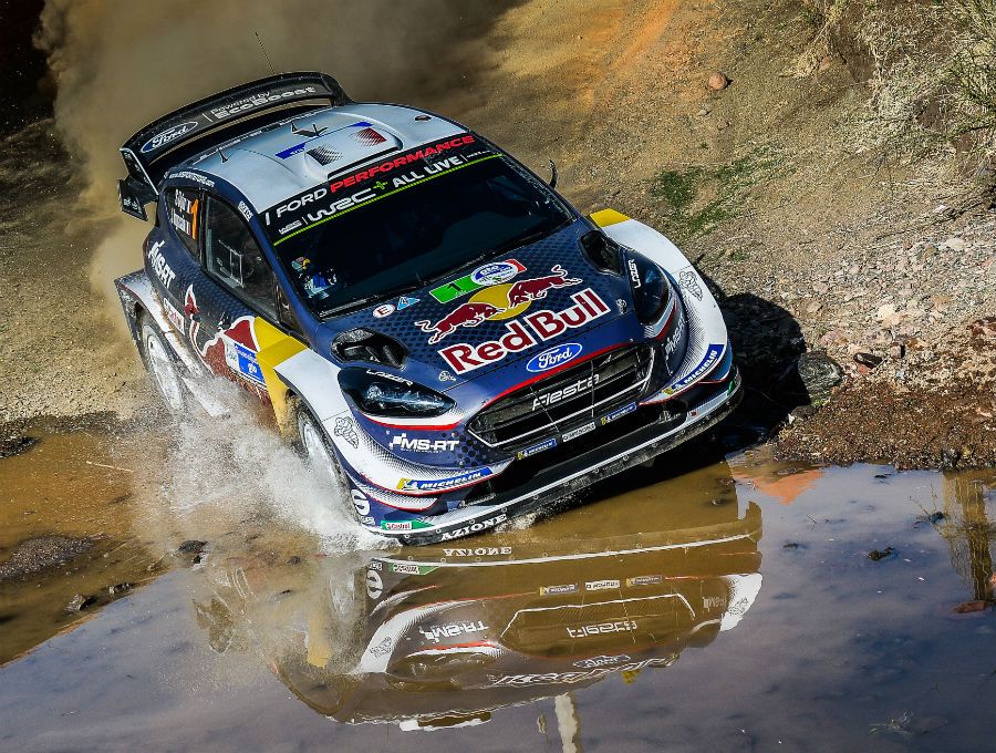 WRC ралли Мексики. Форд WRC 2018. Себастьен Ожье. Pro Rally 2001. 3 этап 2018