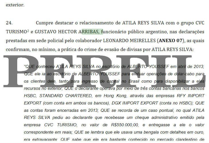 Estos son los documentos que complican al titular de la AFI ante la Justicia brasileña.